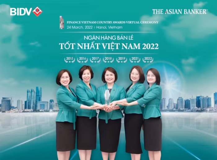 BIDV nhận Giải thưởng 