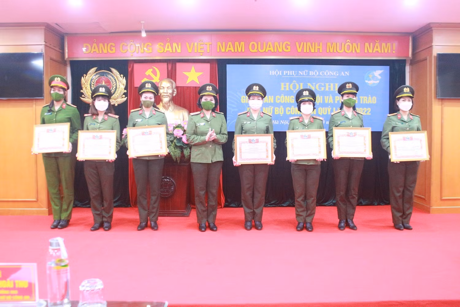 Cần nhân rộng mô hình, công trình, phần việc tiêu biểu của Hội phụ nữ Bộ Công an -0