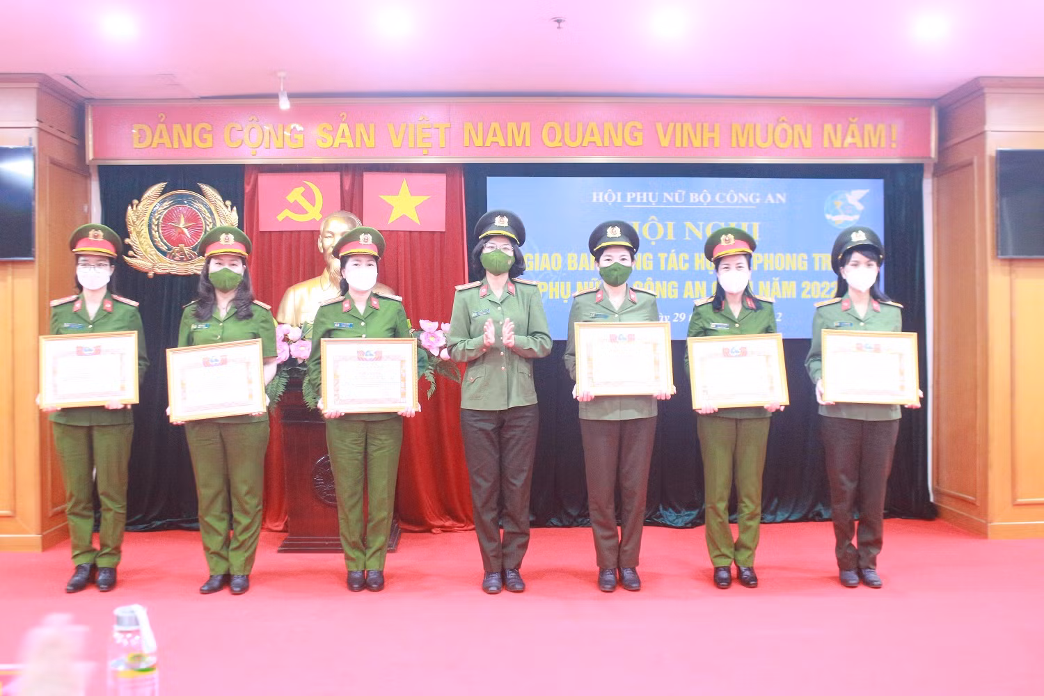Cần nhân rộng mô hình, công trình, phần việc tiêu biểu của Hội phụ nữ Bộ Công an -0