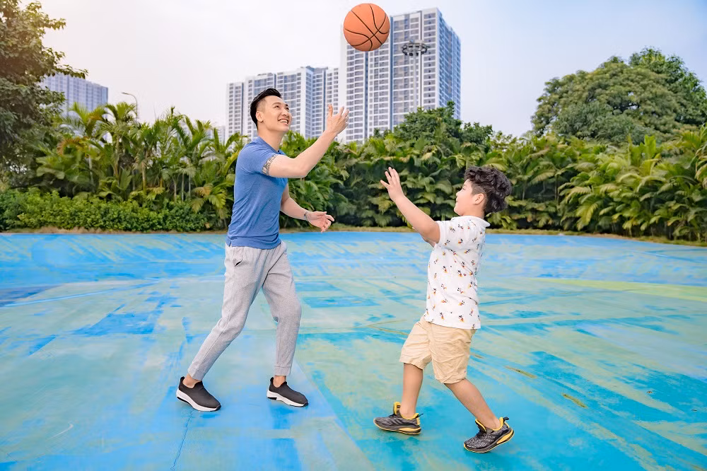 Theo chân gia đình diễn viên Mạnh Trường “xả hơi” cuối tuần -0