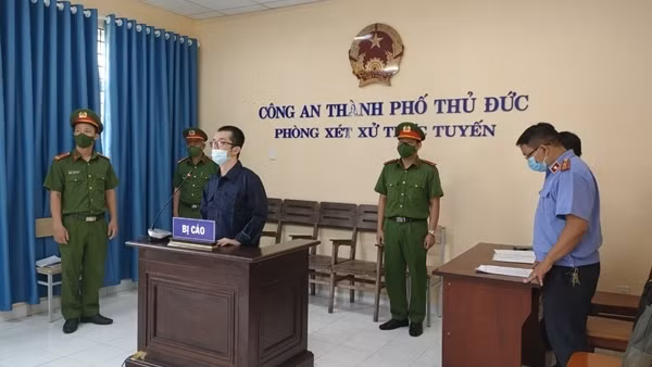 Mở phiên toà sơ thẩm trực tuyến&nbsp;đầu tiên ở thị xã Tân Uyên ảnh 3