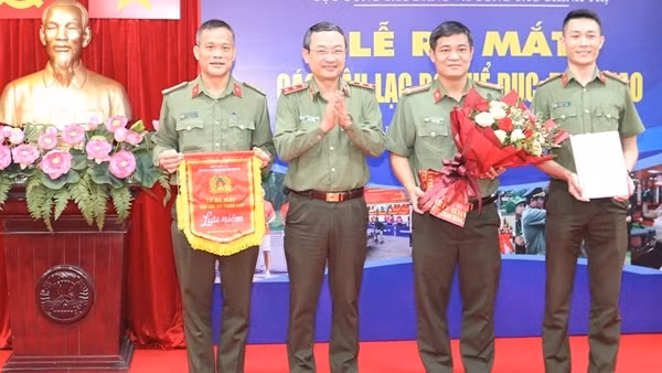 Ra mắt 4 câu lạc bộ thể dục thể thao trong CAND