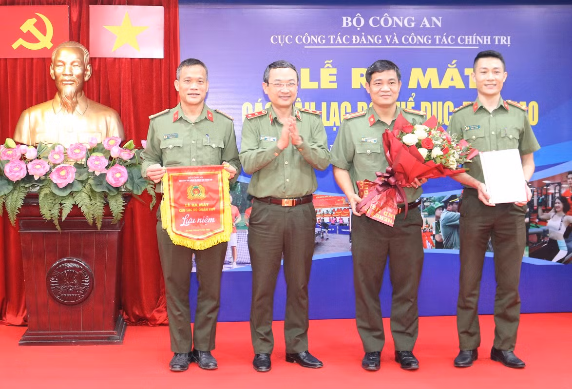 Ra mắt 4 câu lạc bộ thể dục thể thao trong CAND -0
