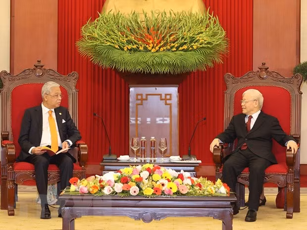 Tổng Bí thư Nguyễn Phú Trọng tiếp Thủ tướng Chính phủ Malaysia -0