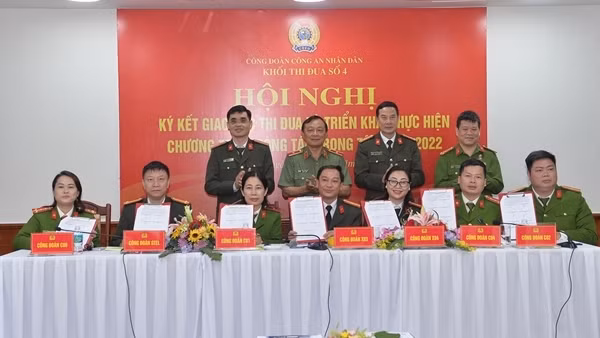 Đẩy mạnh chăm lo đời sống cán bộ, đoàn viên Công đoàn CAND