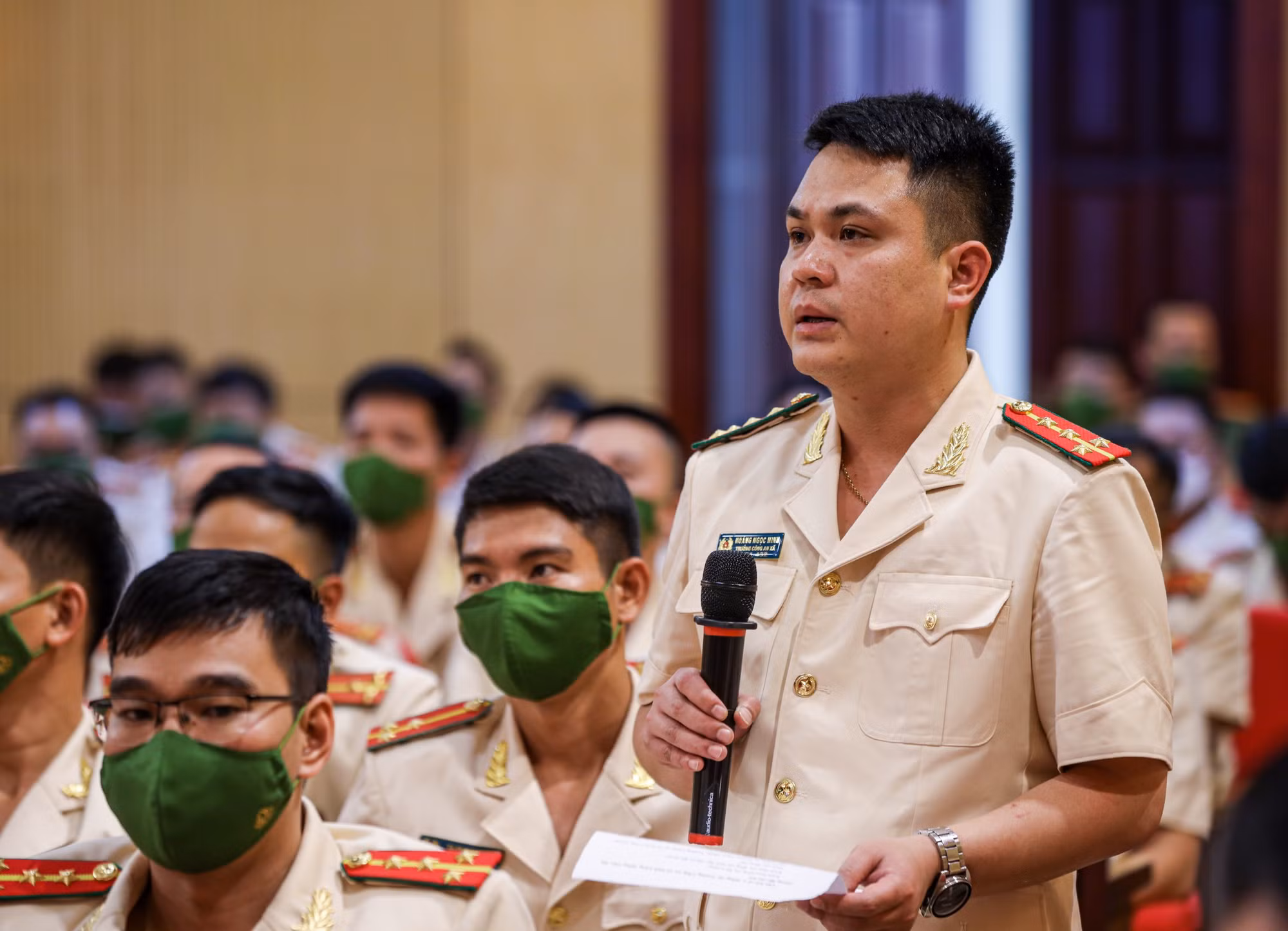 Bộ trưởng Tô Lâm Đối thoại giải đáp tâm tư, nguyện vọng của tuổi trẻ CAND -0