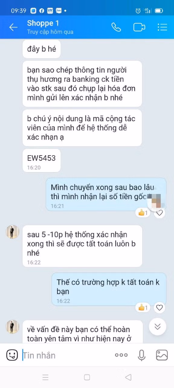 Tìm đối tượng giả danh nhân viên Shopee lừa đảo chiếm đoạt hơn 100 triệu đồng -0