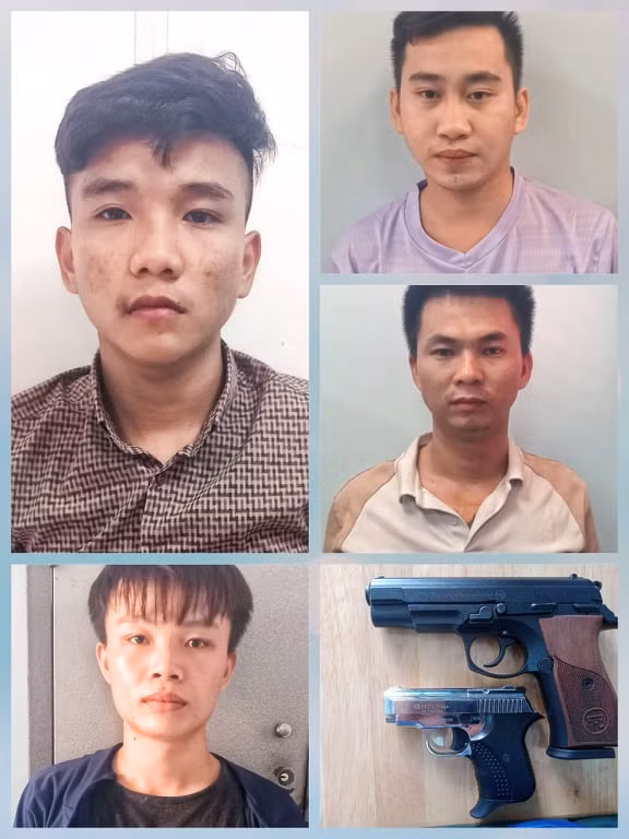 Bắt giữ nhóm đối tượng dùng súng bắn bị thương 3 người -0