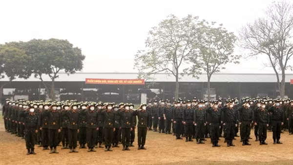 Trung đoàn CSCĐ Thủ đô phát động thi đua chào mừng Tháng Thanh niên