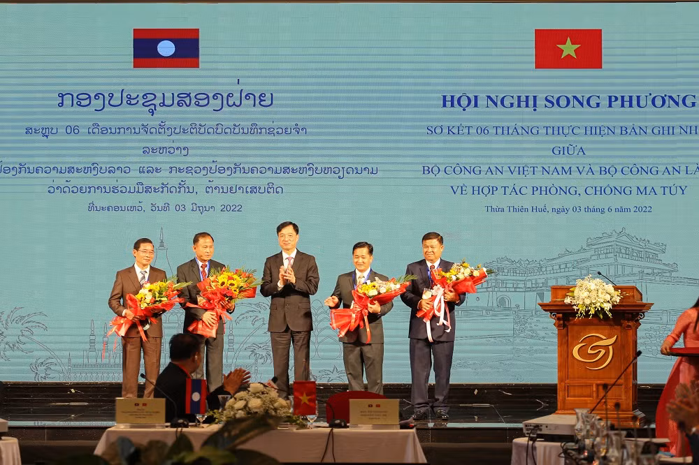 Bộ Công an Việt Nam và Bộ Công an Lào tiếp tục tăng cường hợp tác trong đấu tranh, phòng chống tội phạm ma túy -0