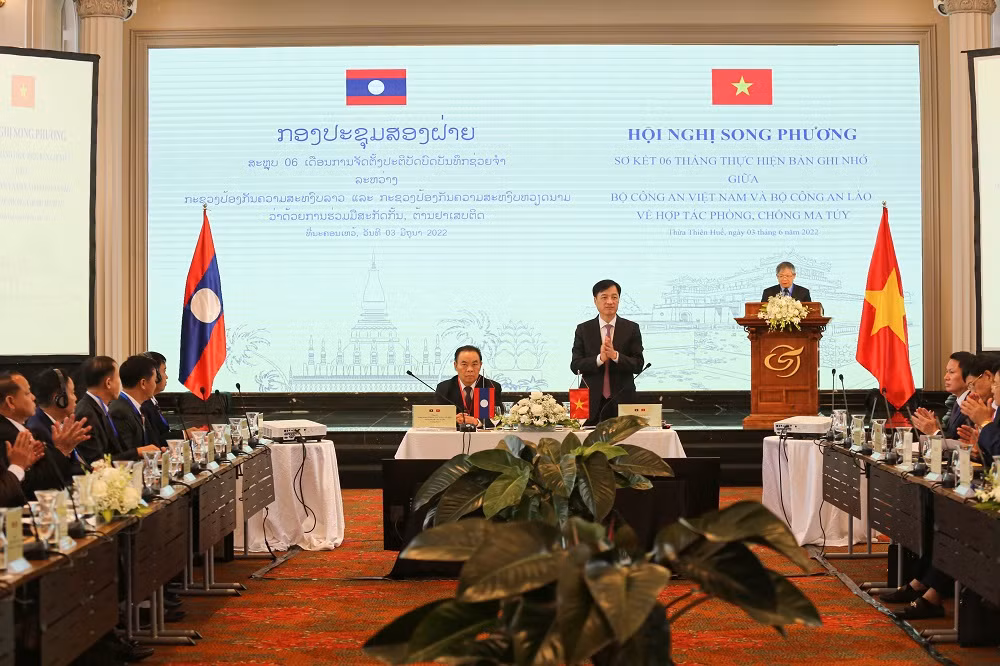 Bộ Công an Việt Nam và Bộ Công an Lào tiếp tục tăng cường hợp tác trong đấu tranh, phòng chống tội phạm ma túy -0