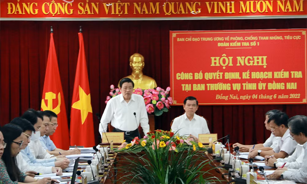 Triển khai kế hoạch kiểm tra về phòng, chống tham nhũng, tiêu cực tại Đồng Nai -0