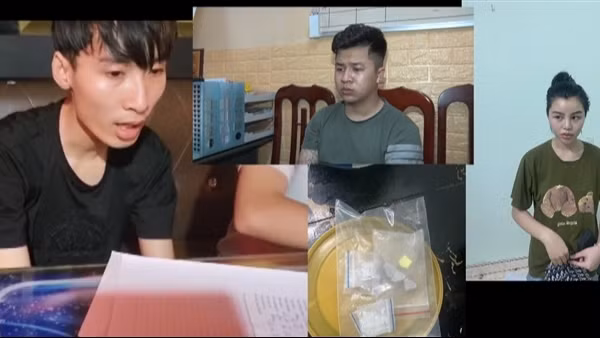 Bay lắc ở karaoke làng, đưa về trụ sở Công an vẫn chưa hết "phê" ảnh 4