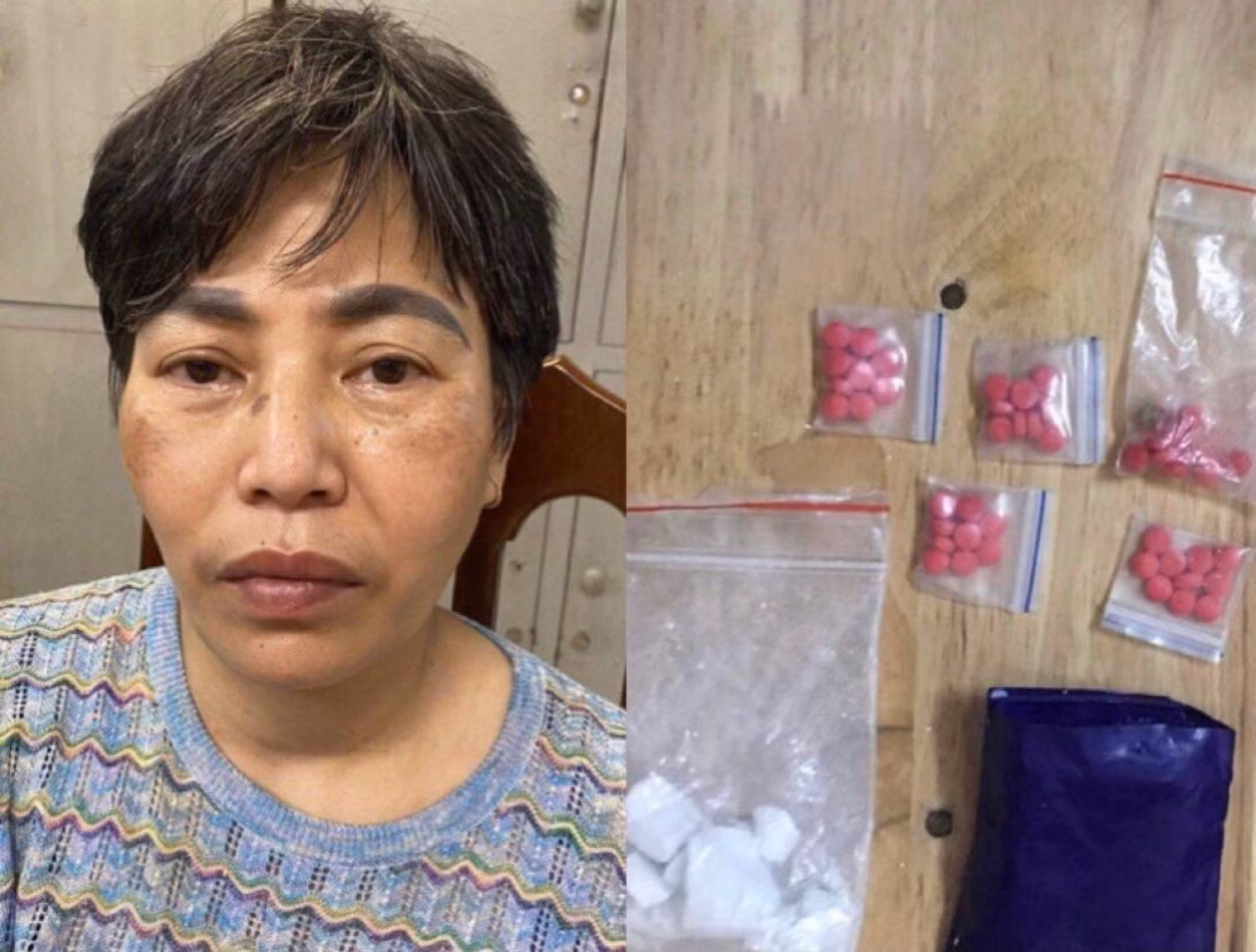 Bắt “nữ quái” chuyên giao ma tuý cho khác lúc nhập hoạng tối -0
