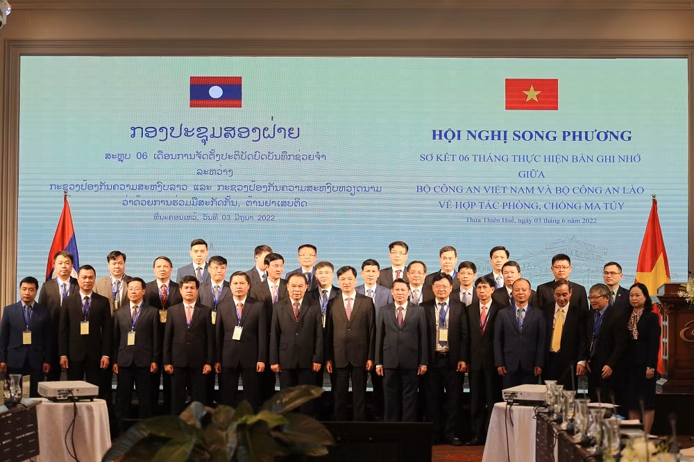 Bộ Công an Việt Nam và Bộ Công an Lào tiếp tục tăng cường hợp tác trong đấu tranh, phòng chống tội phạm ma túy -0