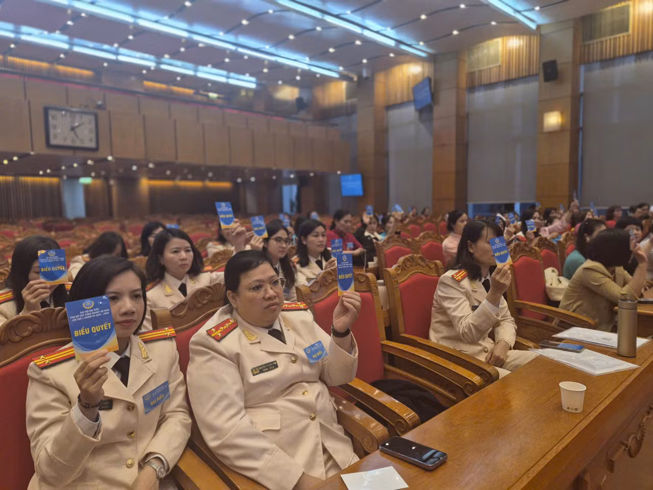 Phụ nữ Cục Công nghiệp an ninh đổi mới toàn diện, lấy chuyển đổi số và sáng tạo làm động lực phát triển -0