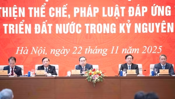 Tiếp tục đổi mới tư duy xây dựng pháp luật, nâng cao chất lượng hoạt động lập pháp