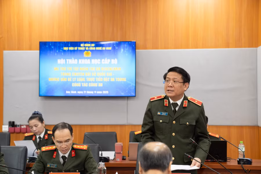 Đẩy mạnh nghiên cứu, phát triển AI và Blockchan phục vụ hiệu quả chuyển đổi số trong CAND -0