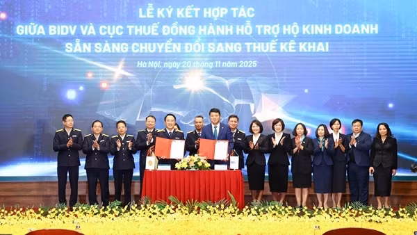 BIDV cùng ngành Thuế đồng hành hỗ trợ hộ kinh doanh chuyển đổi, bứt phá