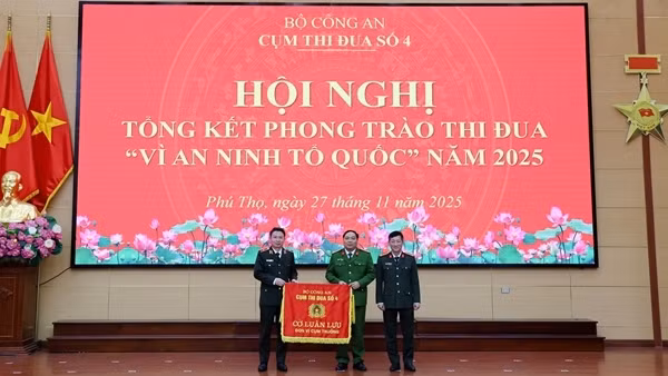 Cụm thi đua số 4 - Bộ Công an tổng kết phong trào thi đua Vì an ninh Tổ quốc năm 2025