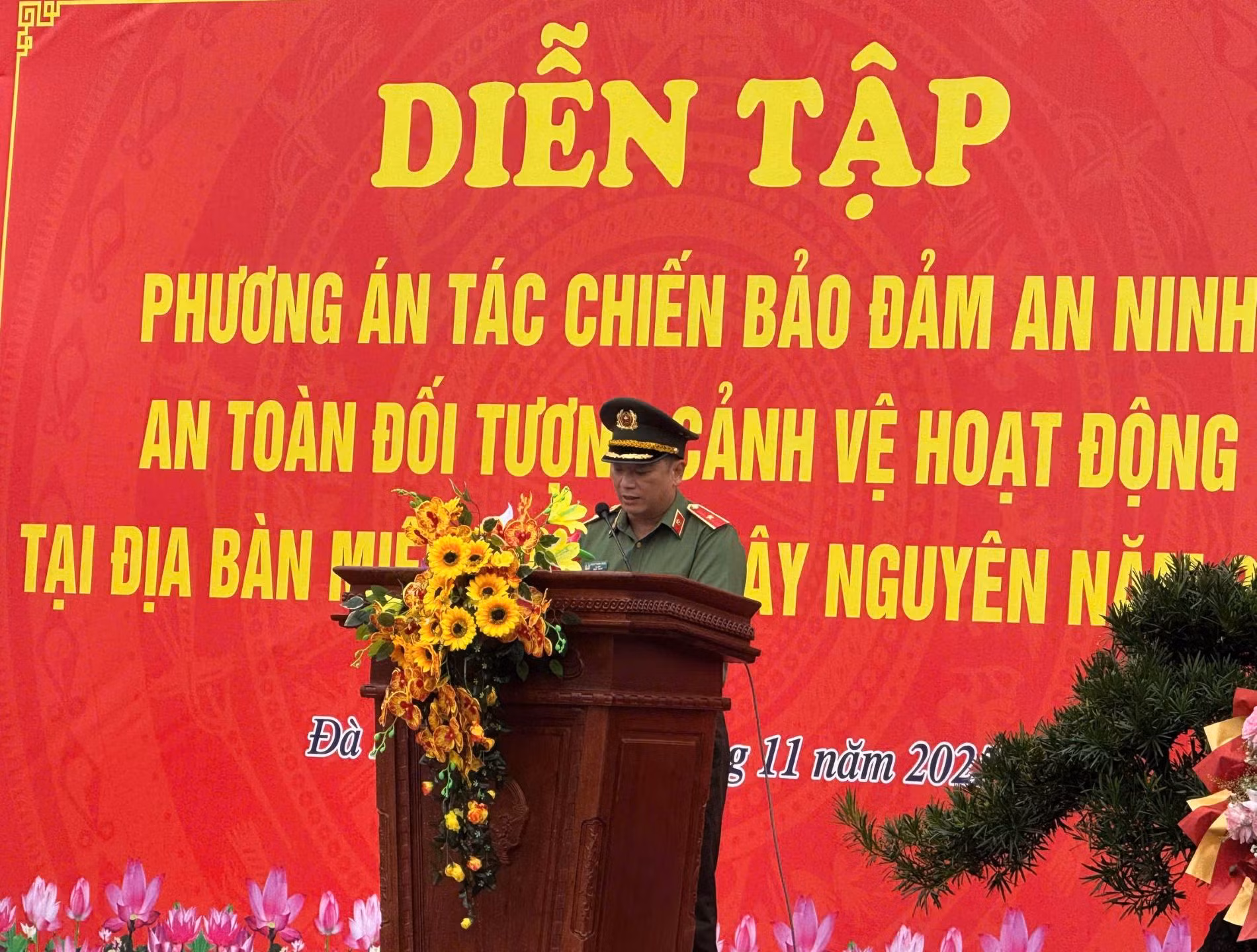 Diễn tập cảnh vệ khu vực miền Trung – Tây Nguyên năm 2025: Tăng cường hiệp đồng, siết chặt kỷ luật, chuẩn hóa nghiệp vụ -0