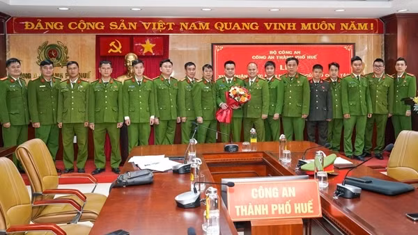 Công an TP Huế xuất quân làm nhiệm vụ hợp tác quốc tế phòng, chống tội phạm ma túy