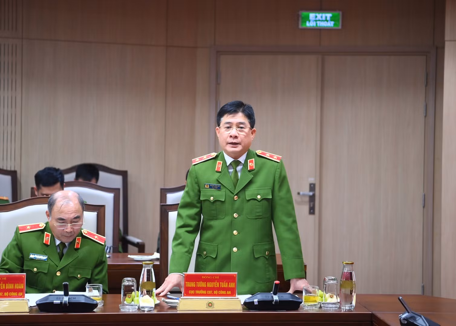 Họp Ban Chỉ đạo diễn tập phương án chữa cháy, cứu nạn, cứu hộ tại các tòa nhà cao tầng trên địa bàn TP Hà Nội -0