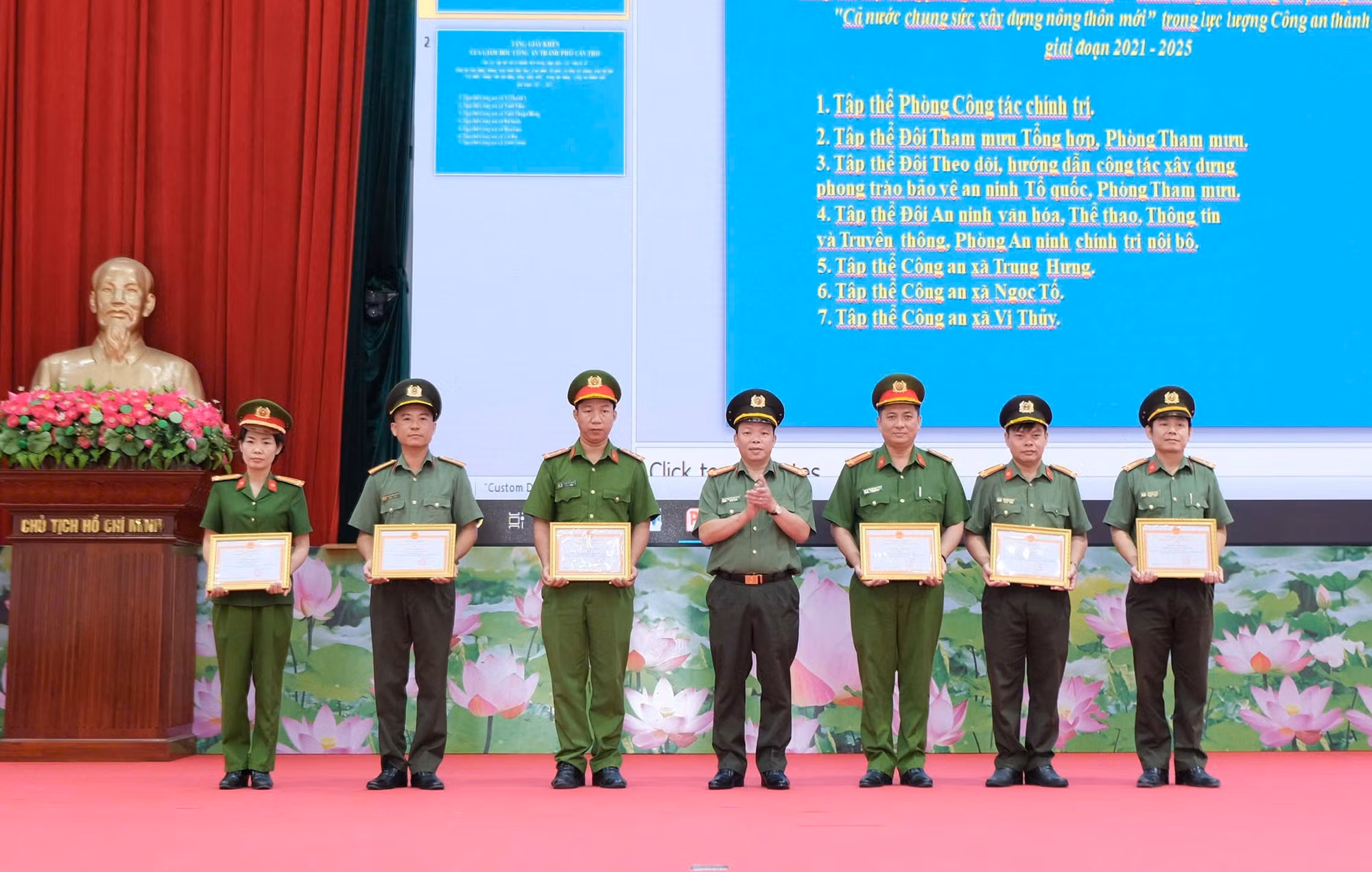 Nhiều phong trào toàn dân bảo vệ ANTQ ở Cần Thơ được Bộ Công an ghi nhận -0