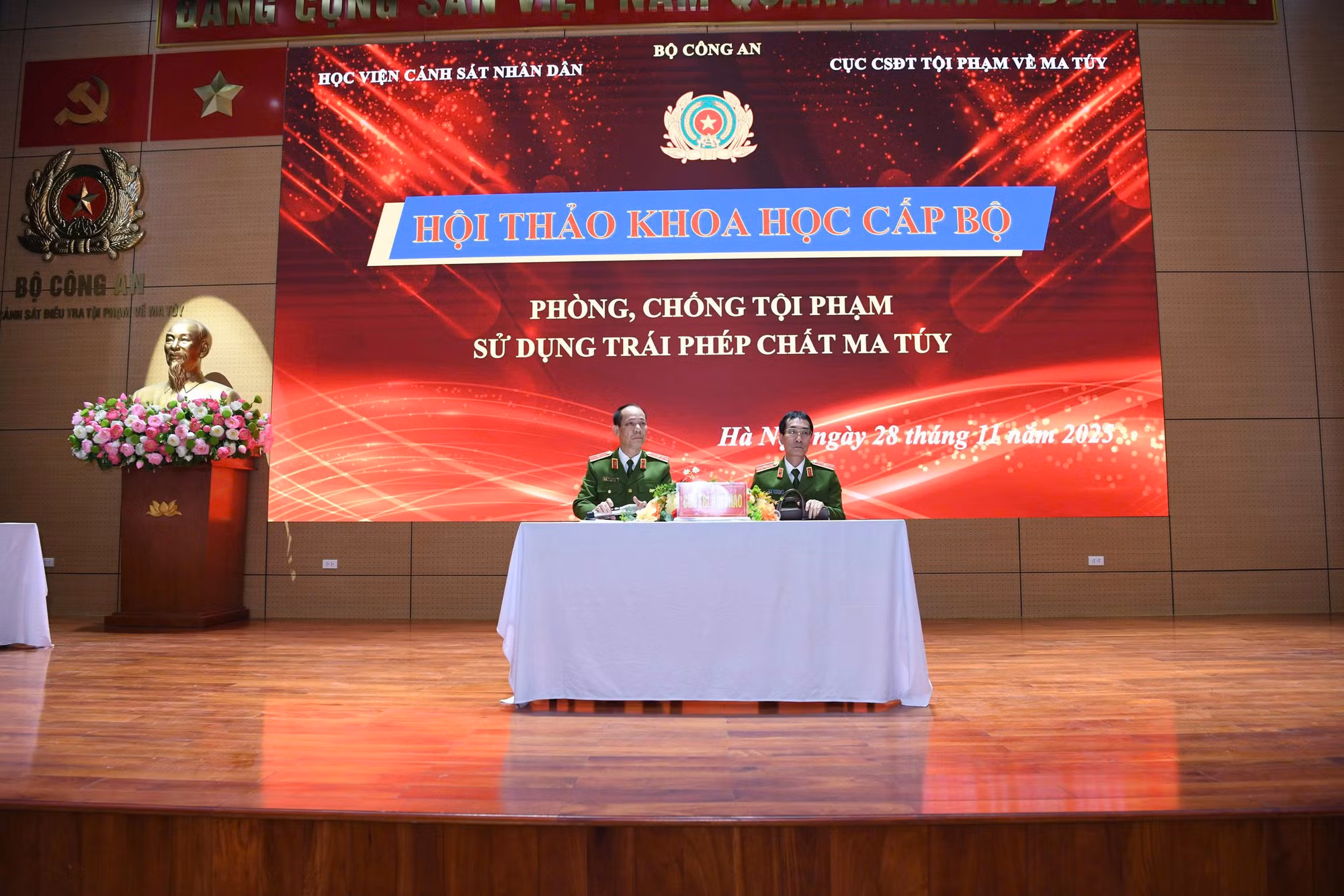 Hội thảo khoa học cấp Bộ: “Phòng, chống tội phạm sử dụng trái phép chất ma túy” -0