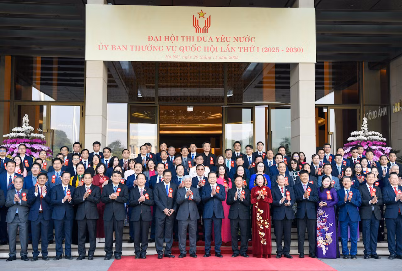 Chủ tịch Quốc hội Trần Thanh Mẫn phát động phong trào thi đua yêu nước -0