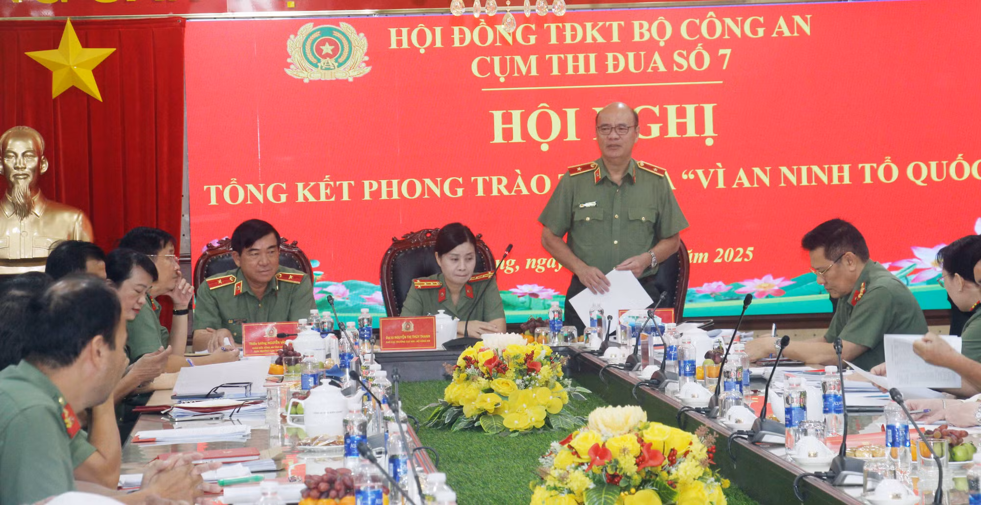 Cụm Thi đua số 7 Bộ Công an tổng kết phong trào thi đua Vì an ninh Tổ quốc năm 2025 -0