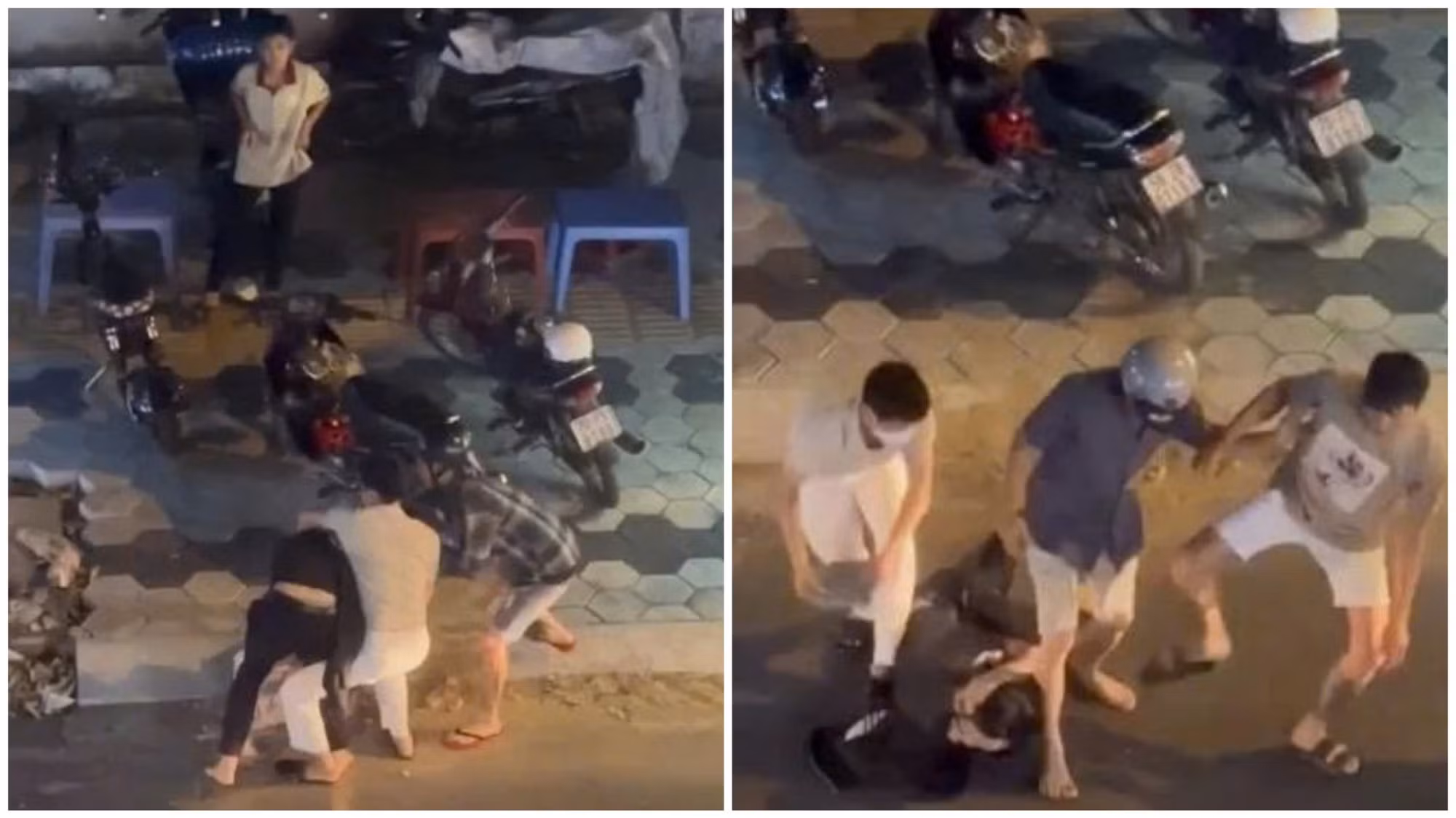 Điều tra vụ 2 người bị vây đánh hội đồng dã man trên đường phố -1