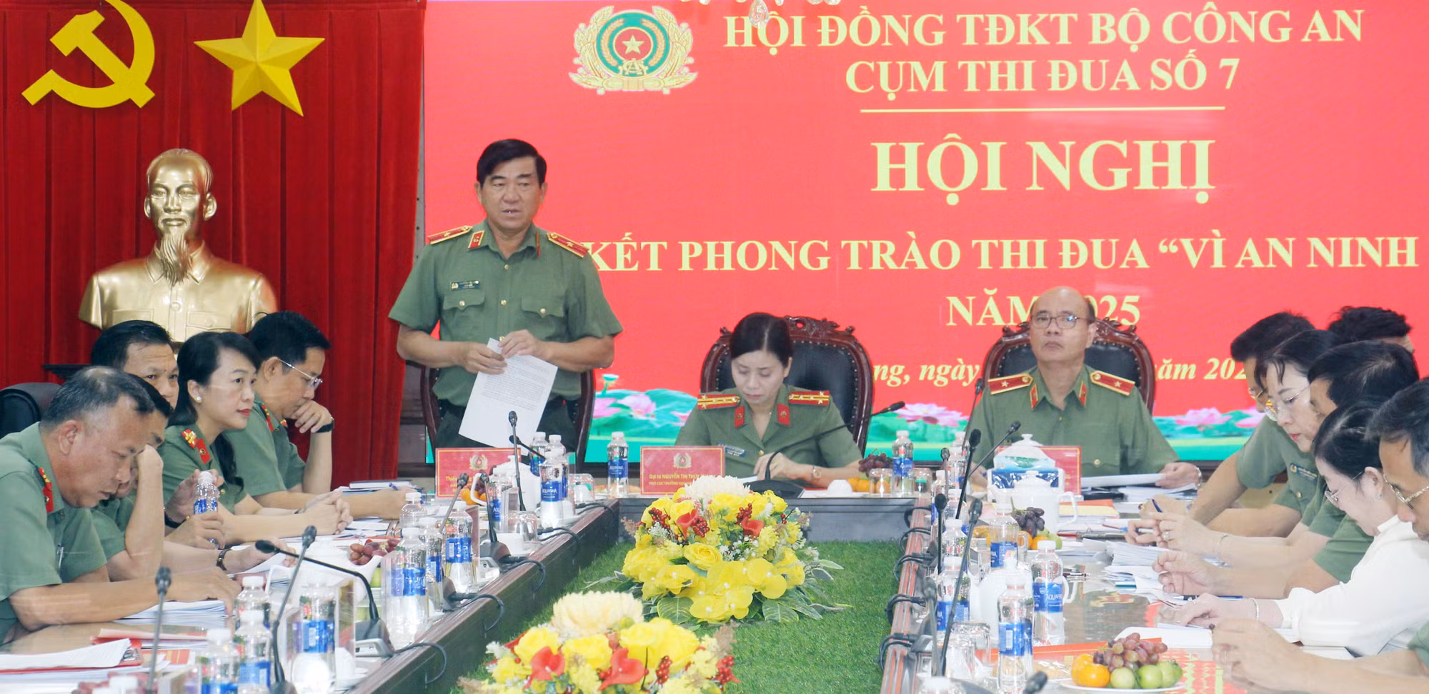 Cụm Thi đua số 7 Bộ Công an tổng kết phong trào thi đua Vì an ninh Tổ quốc năm 2025 -0