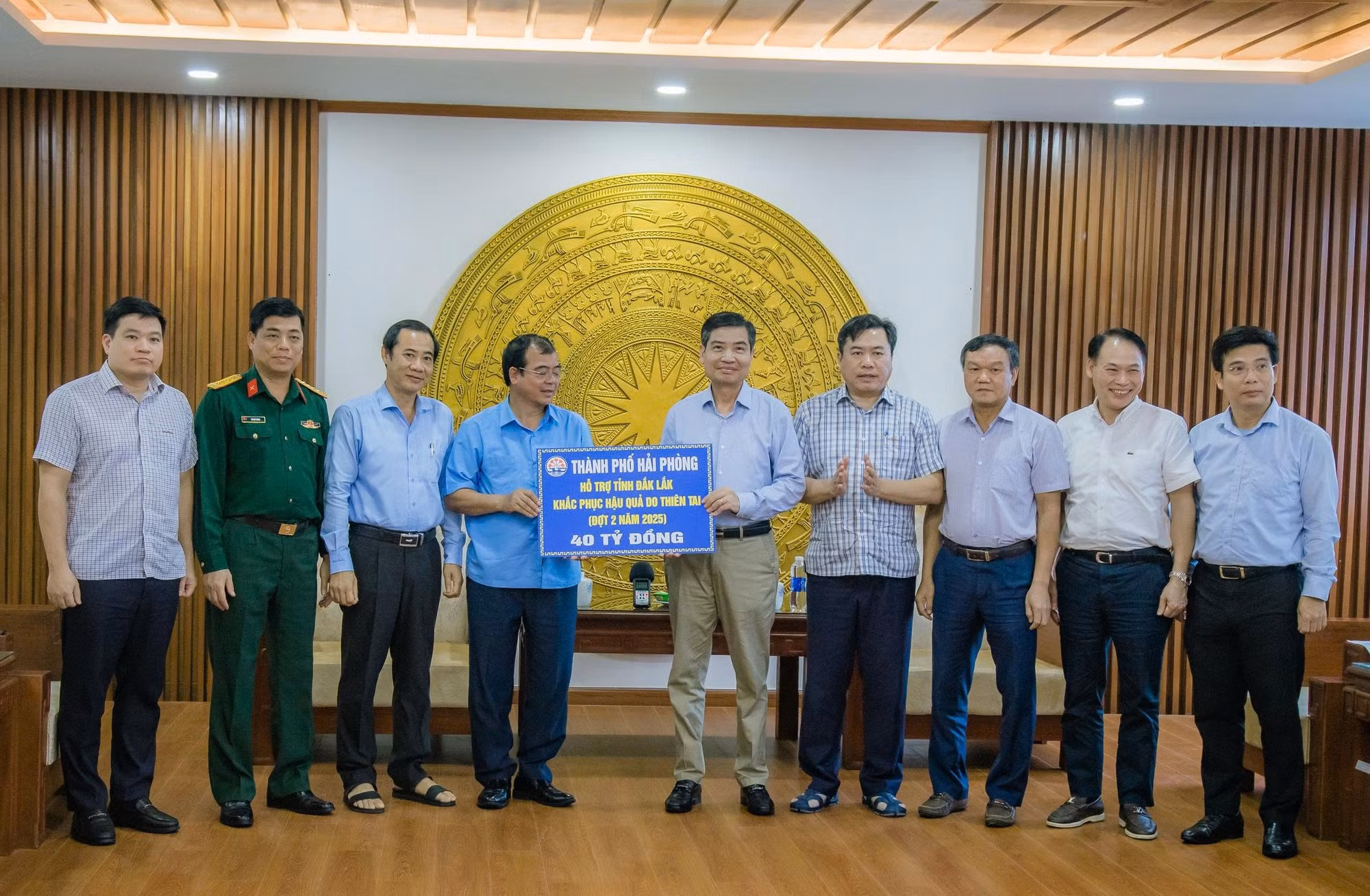 Hải Phòng hỗ trợ Đắk Lắk 50 tỷ đồng khắc phục hậu quả bão lũ -0
