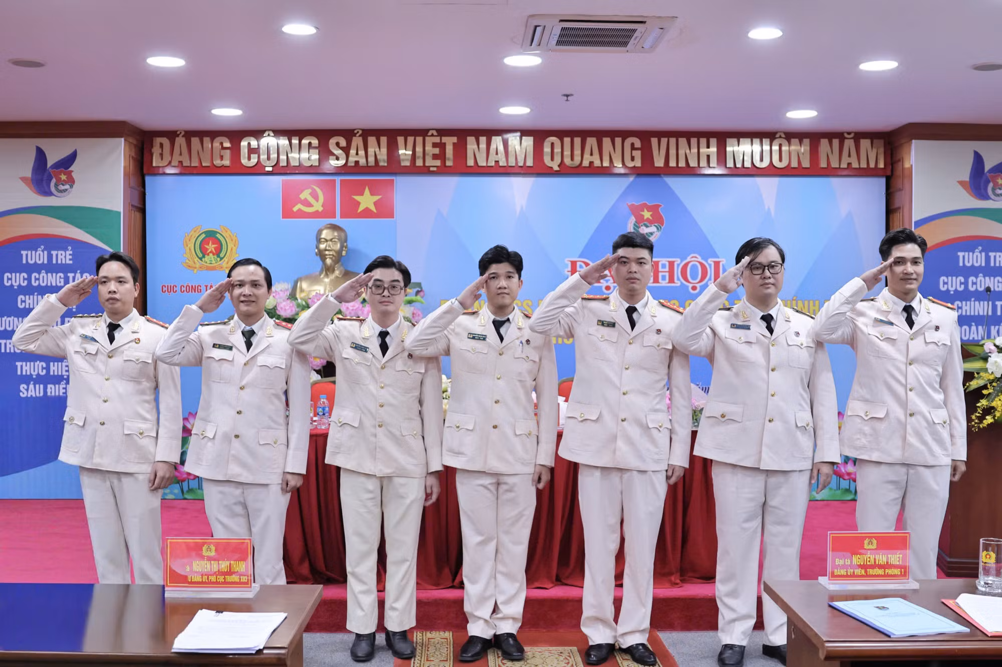 Phát huy bản lĩnh, trí tuệ và khát vọng cống hiến của tuổi trẻ Cục Công tác Chính trị -0
