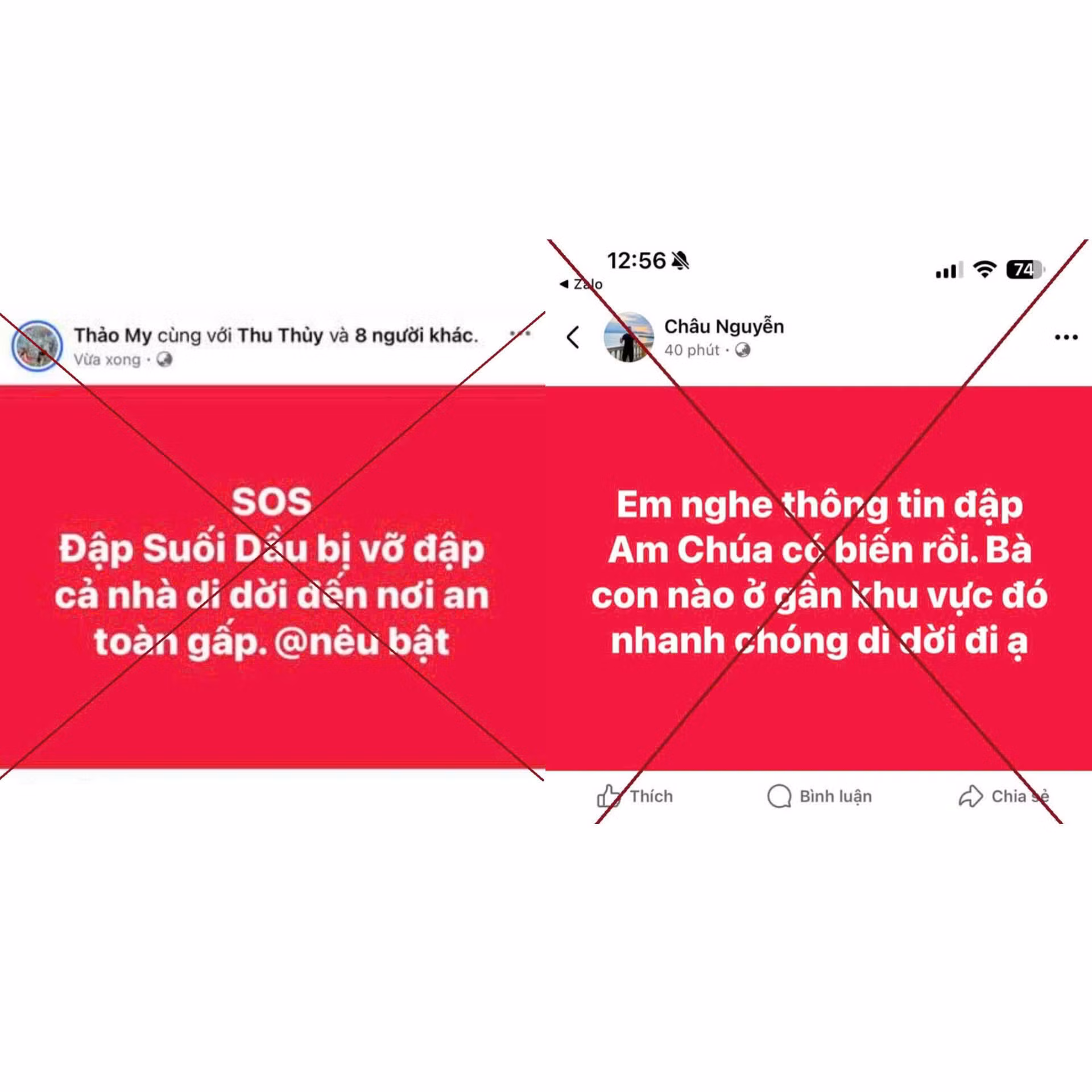 Đã làm rõ các đối tượng đăng tải chia sẻ thông tin thất thiệt vỡ hồ đập ở Khánh Hòa -0
