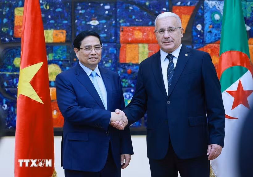 Thủ tướng hội kiến Chủ tịch Hạ viện Algeria, củng cố quan hệ Đối tác Chiến lược -0