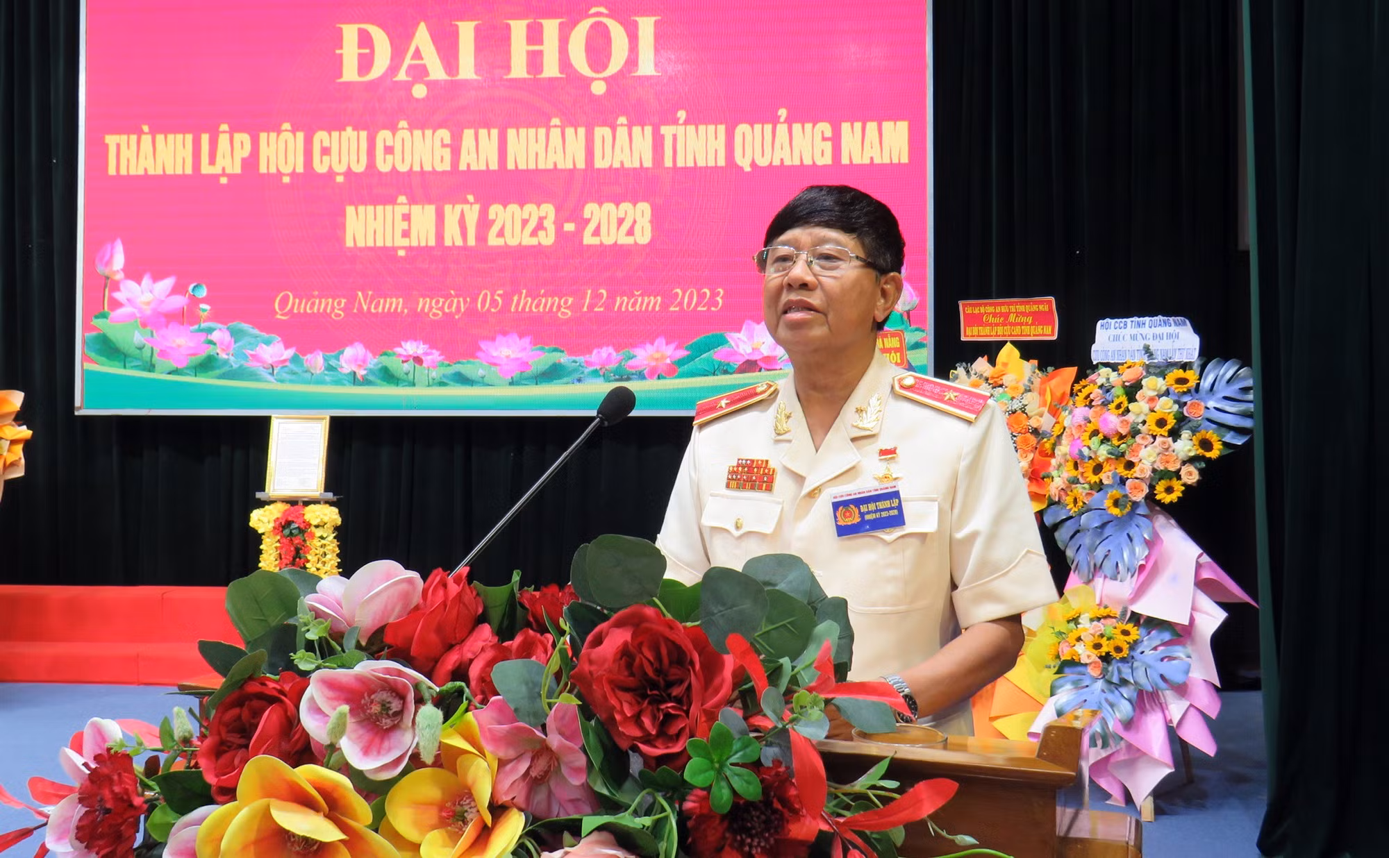Thành lập Hội cựu CAND tỉnh Quảng Nam -0