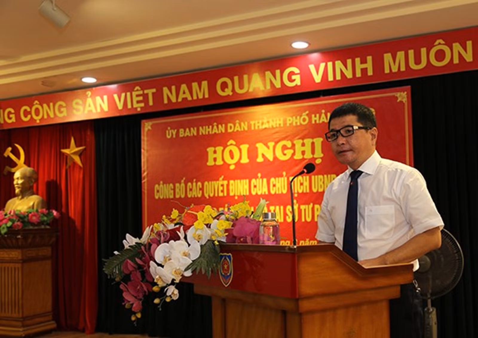 Giám đốc Sở Tư pháp Hải Phòng xin nghỉ việc -0