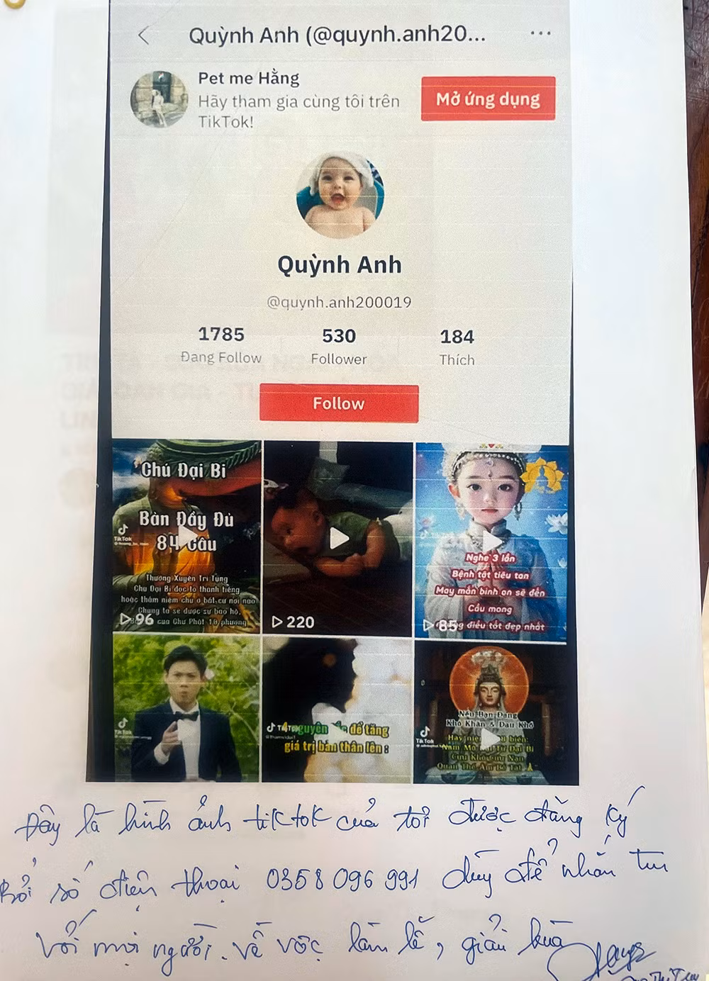 Bà “thầy” chuyên cắt bùa, giải hạn -0