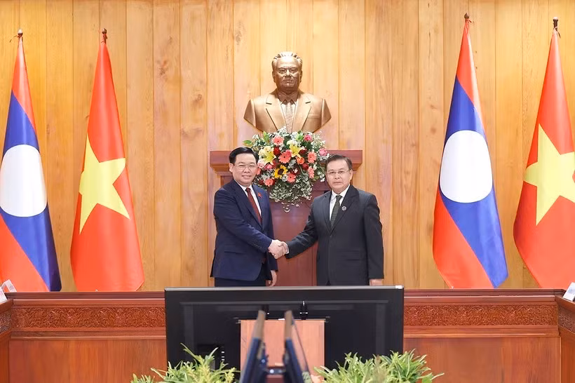 Quốc hội Việt Nam-Lào cần xây dựng thể chế, pháp luật để cùng nhau tạo đột phá -0