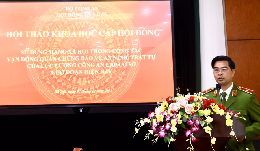 Sử dụng mạng xã hội hiệu quả trong công tác vận động quần chúng bảo vệ An ninh trật tự -0