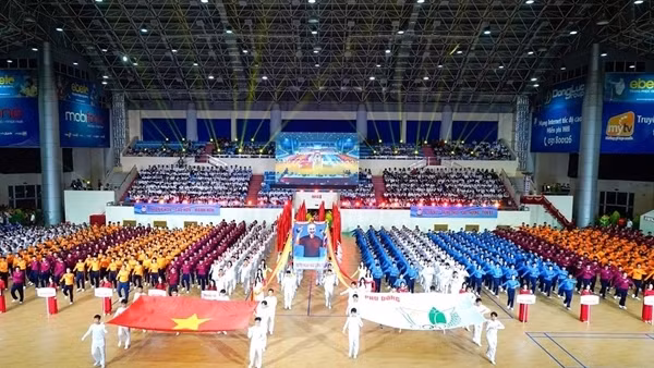 Tưng bừng Lễ khai mạc Hội khỏe Phù Đổng Hải Phòng lần thứ 17, năm 2023