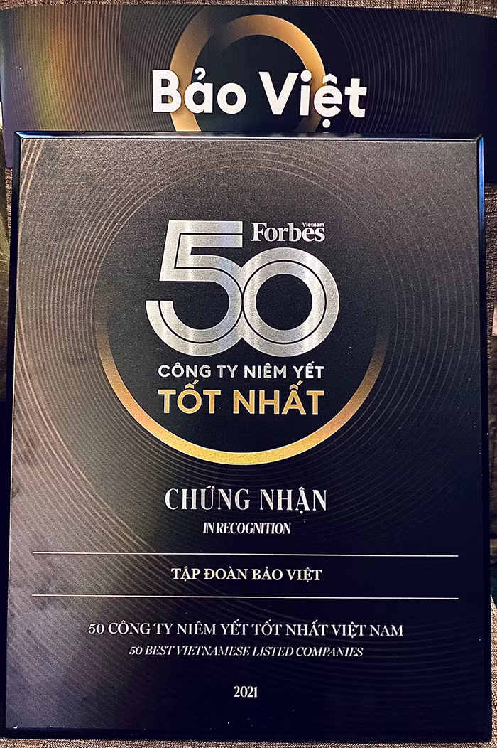 Bảo Việt - đại diện duy nhất ngành bảo hiểm trong Top 50 công ty niêm yết tốt nhất Việt Nam -0