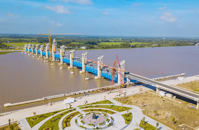 Kỳ vọng ở công trình thủy lợi lớn nhất châu thổ Cửu Long -0