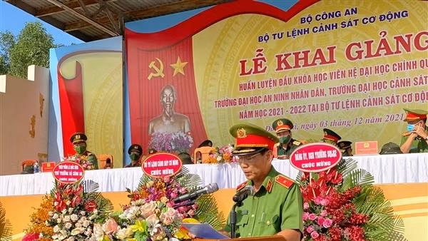 Khai giảng khóa huấn luyện chiến sĩ mới tại Tây Nguyên ảnh 3