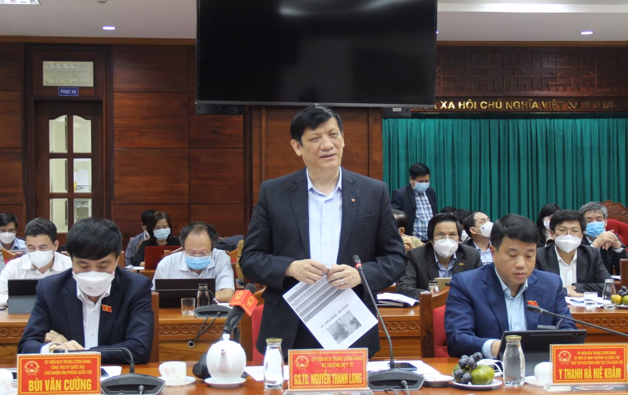 Bộ Y tế kiểm tra công tác phòng, chống dịch tại Đắk Lắk -0