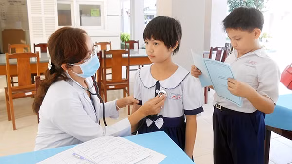 Hơn 95,4% học sinh, sinh viên tham gia bảo hiểm y tế