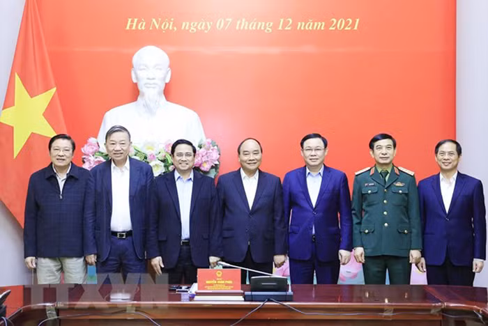 Phiên họp thứ nhất Hội đồng Quốc phòng và An ninh nhiệm kỳ 2021-2026 -0