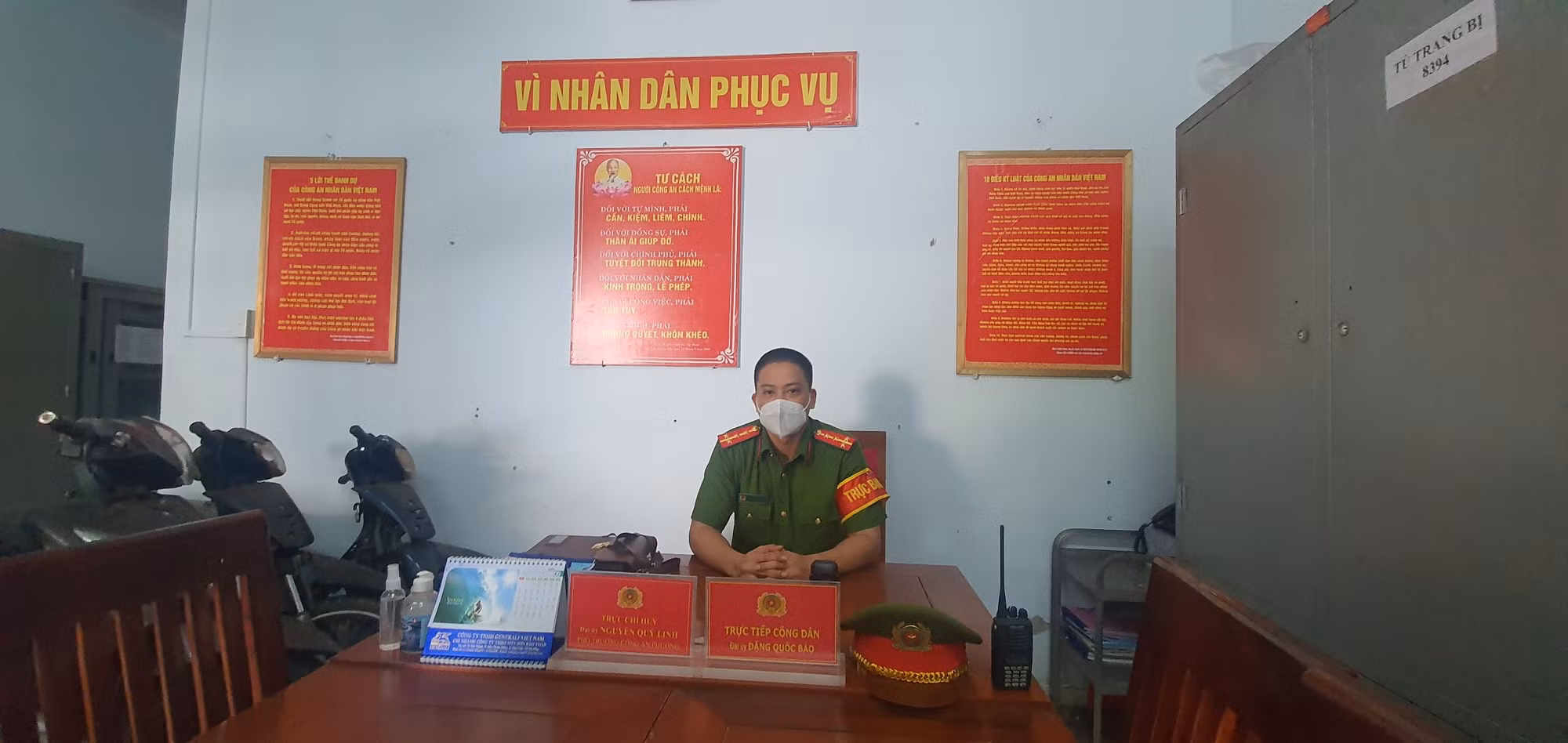 Chiến sĩ Cảnh sát khu vực hiến máu hiếm cứu bệnh nhân COVID-19 -0